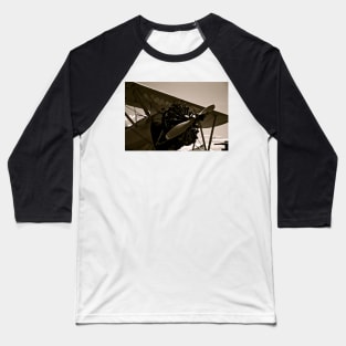 Vintage Bi Plane Baseball T-Shirt